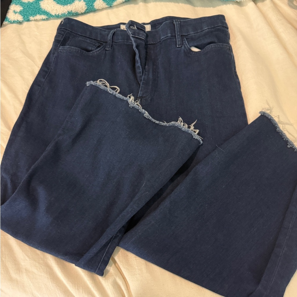Frank & Eileen Navy Galloway Jeans. 32